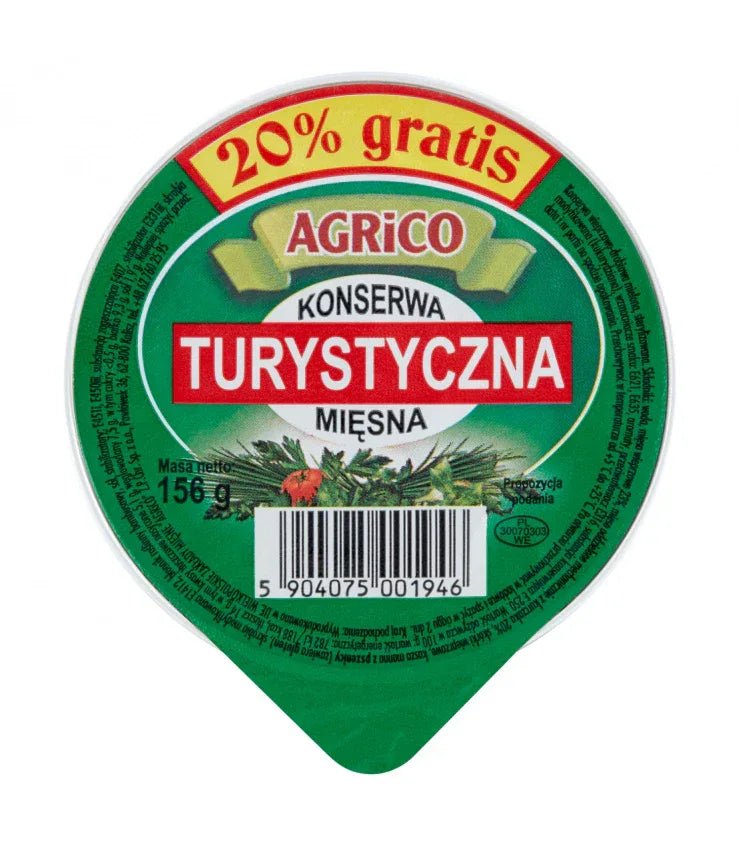 Touristenkonserve Konserwa Turystyczna 156g - Agrico - Polskashop24