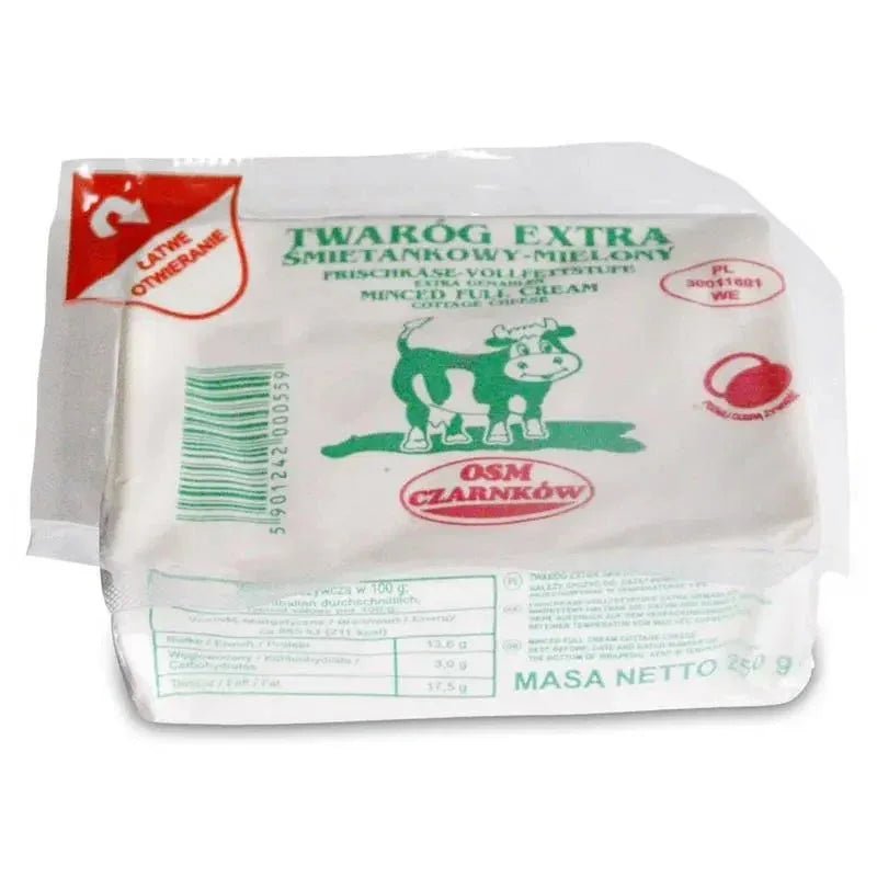 Twarog Smietankowy Mielony - Rahmquark gemahlen 250g OSM Czarnkow - Polskashop24