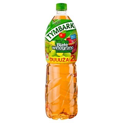 Tymbark Apfel - Weiße Traube Saft 2L - Napój Jabłko Białe Winogrona (zzgl. 0,25€ Pfand) - Polskashop24.de - Online Supermarkt mit Lebensmittel aus Polen