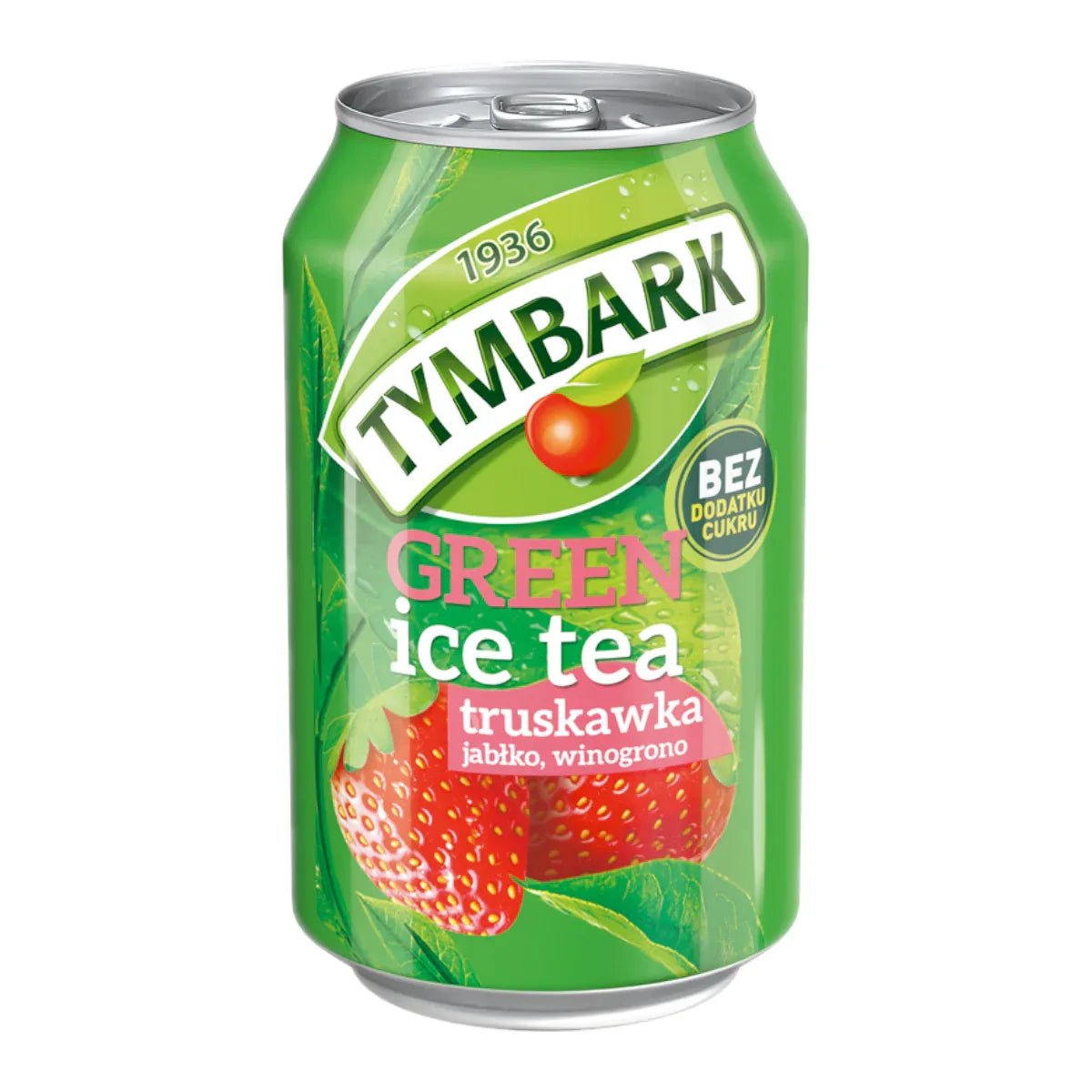 Tymbark Ice Tea Green Erdbeer 330ml (zzgl. 0,25€ Pfand) kaufen - Polskashop24