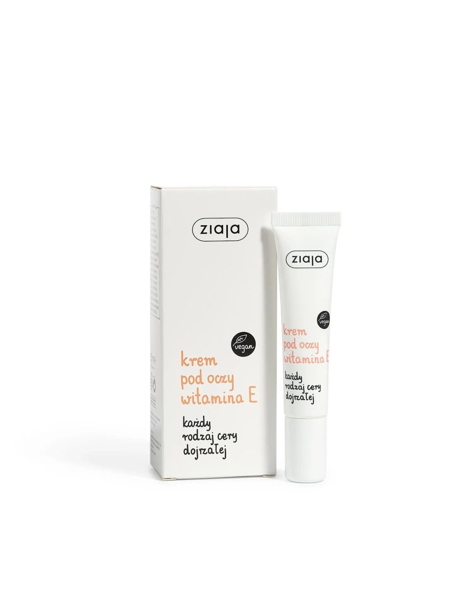 Vitamin E Augencreme - Krem pod oczy witamina E 15ml - Ziaja - Polskashop24