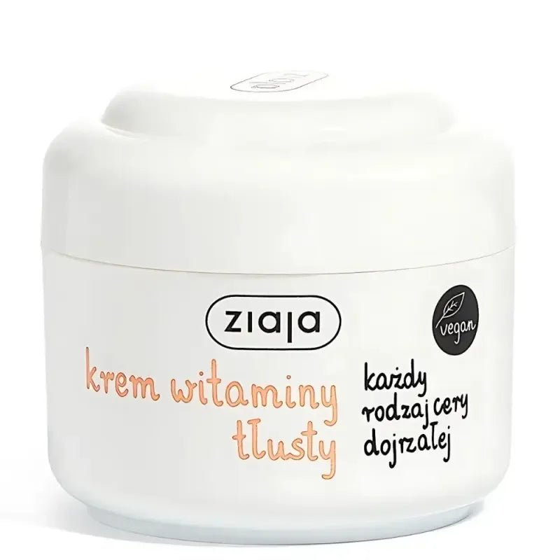 Vitamin - Fettcreme Krem tłusty z witaminami 50ml - Ziaja - Polskashop24