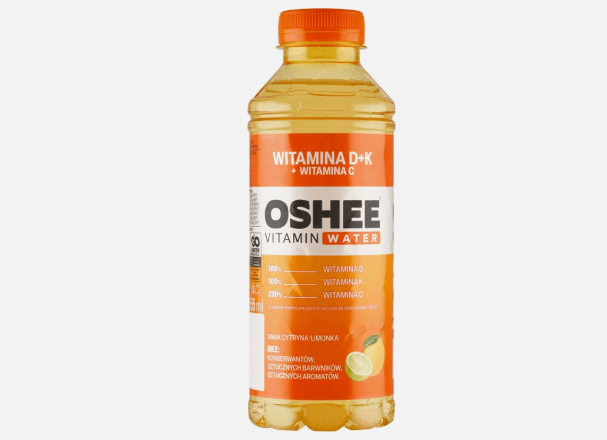 Vitamin Water Napój Cytryna - Limonka 555ml - Oshee - Polskashop24