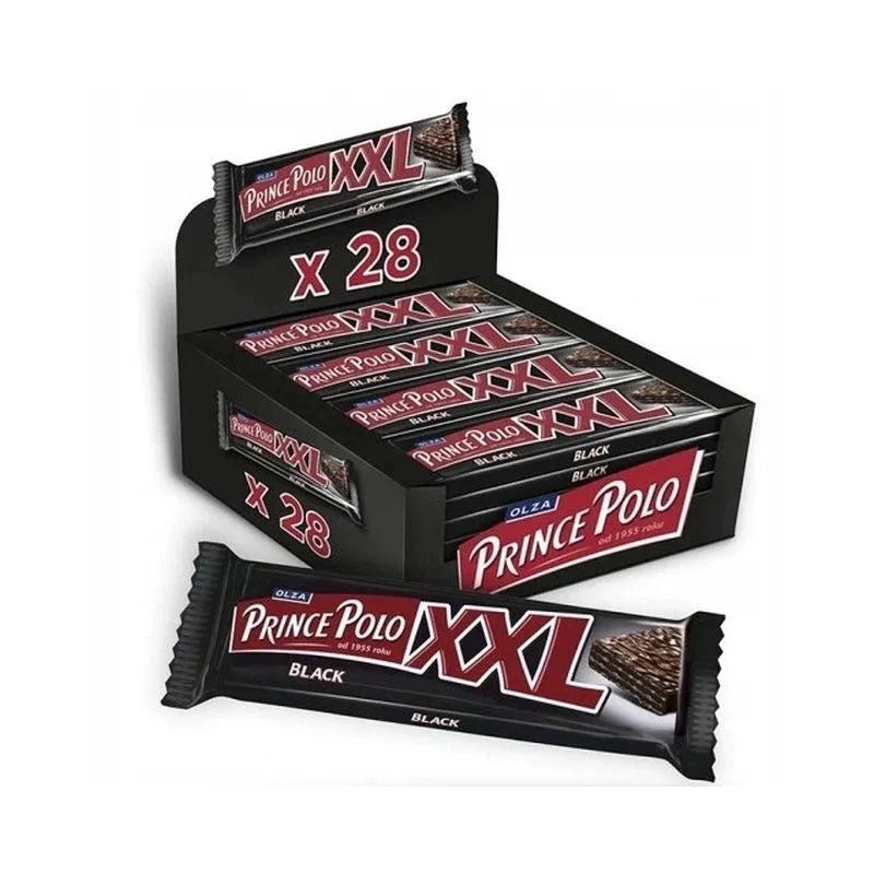 Waffelriegel Wafelek Black XXL 50g x 28 - PRINCE POLO - Polskashop24