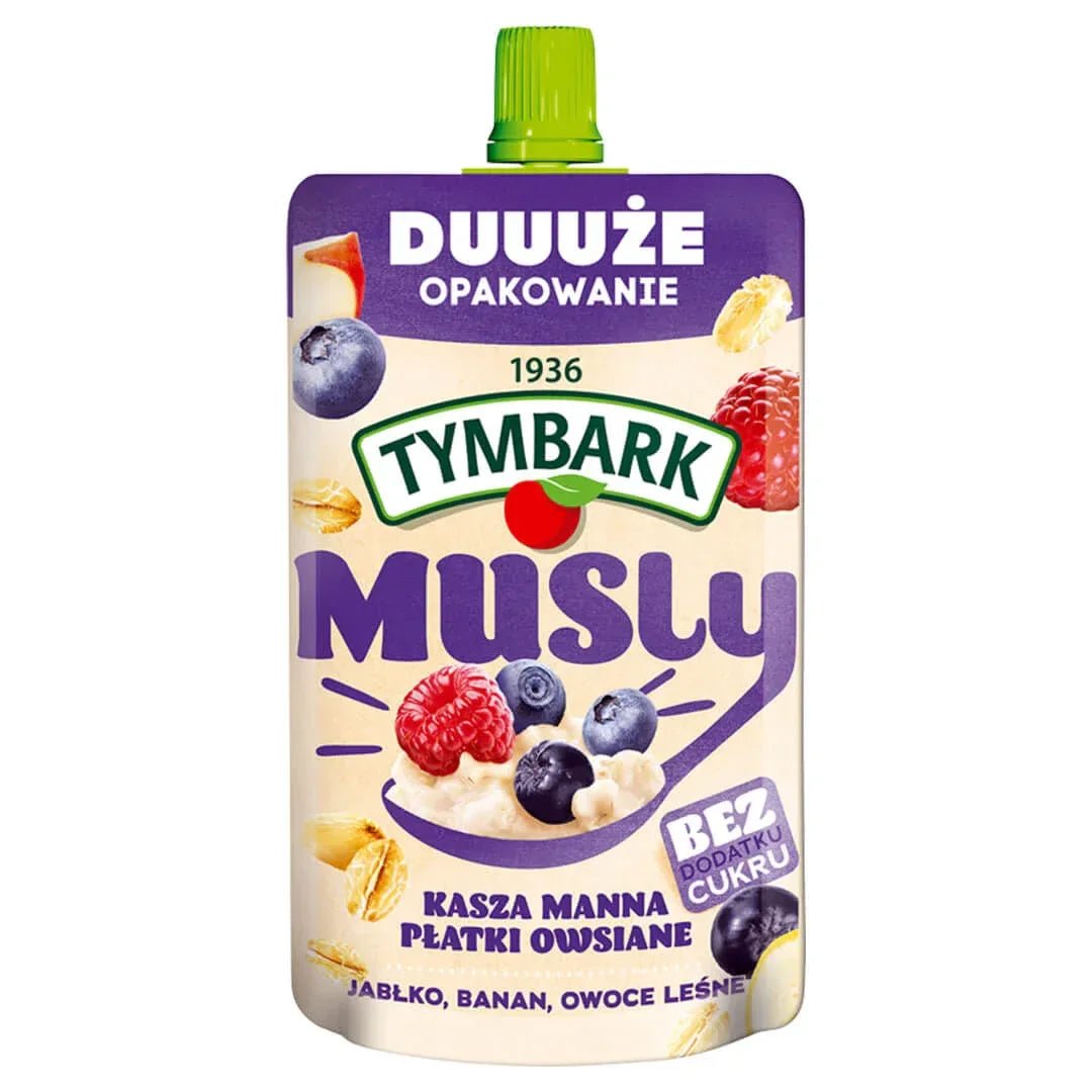 Waldfrucht - Grießbrei Musly Owoce Leśne - Kasza Manna 170g - Tymbark - Polskashop24