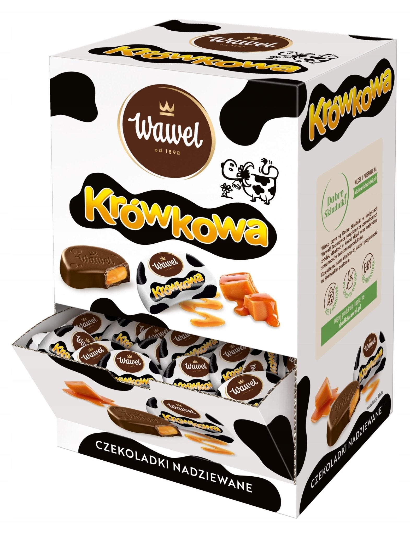 Wawel Krówkowa Pralinen mit Karamell - Geschmack 2,4kg - Polskashop24.de - Online Supermarkt mit Lebensmittel aus Polen