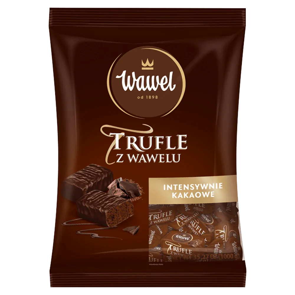 Wawel Trufle Trüffel - Pralinen in Schokolade 1000g - Polskashop24.de - Online Supermarkt mit Lebensmittel aus Polen