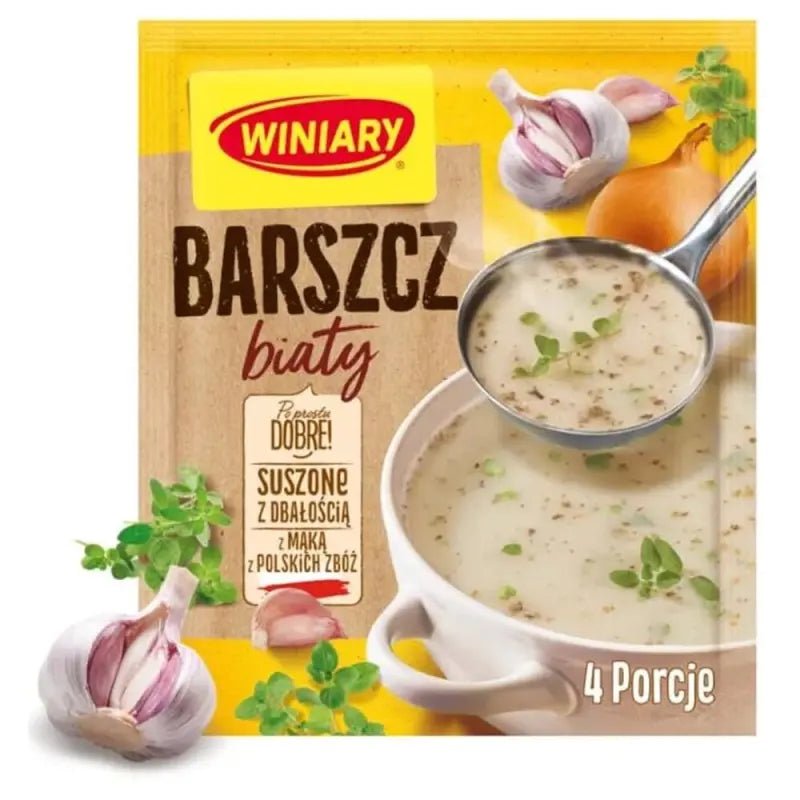 Winiary Barszcz Bialy - Weißer Borschtsch Instantsuppe 66g kaufen - Polskashop24.de - Online Supermarkt mit Lebensmittel aus Polen