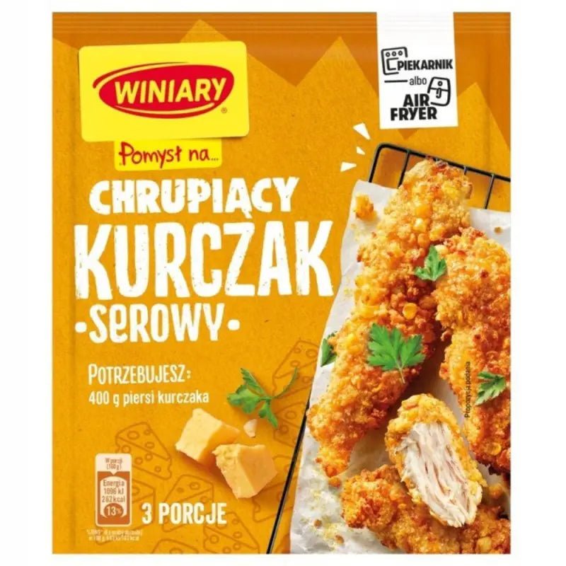 Winiary Pomysl na Chrupiacy Kurczak Serowy - Knusper Käsehähnchen 70g - Polskashop24.de - Online Supermarkt mit Lebensmittel aus Polen