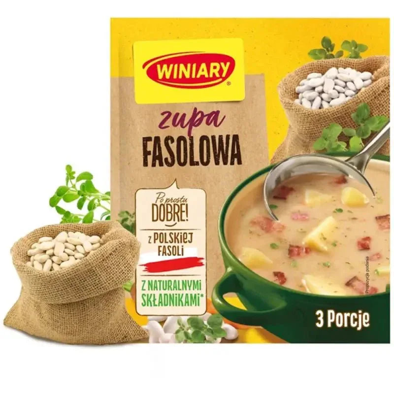 Winiary Zupa Fasolowa - Bohnensuppe 63g kaufen - Polskashop24.de - Online Supermarkt mit Lebensmittel aus Polen