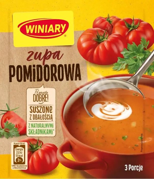 Winiary Zupa Pomidorowa - Tomatensuppe 50g kaufen - Polskashop24.de - Online Supermarkt mit Lebensmittel aus Polen