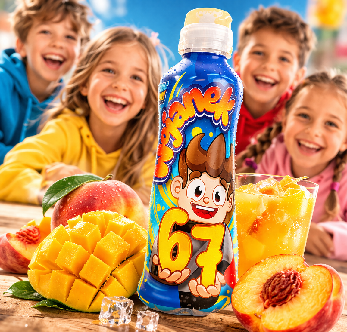 Wojanek 67 Pfirsich Mango 500ml (zzgl. 0,25€ Pfand) - Wojanek - Polskashop24