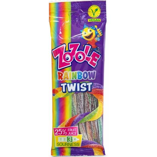 Mieszko Zozole Rainbow Twist Fruchtgummi 75 g - Polskashop24
