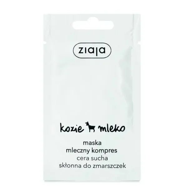 Ziegenmilch - Maske - Maska mleczny kompres kozie mleko 7ml - Ziaja - Polskashop24