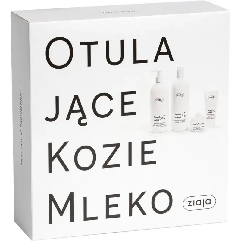 Ziegenmilch Set Kozie Mleko 4 - teilig - Ziaja - Polskashop24