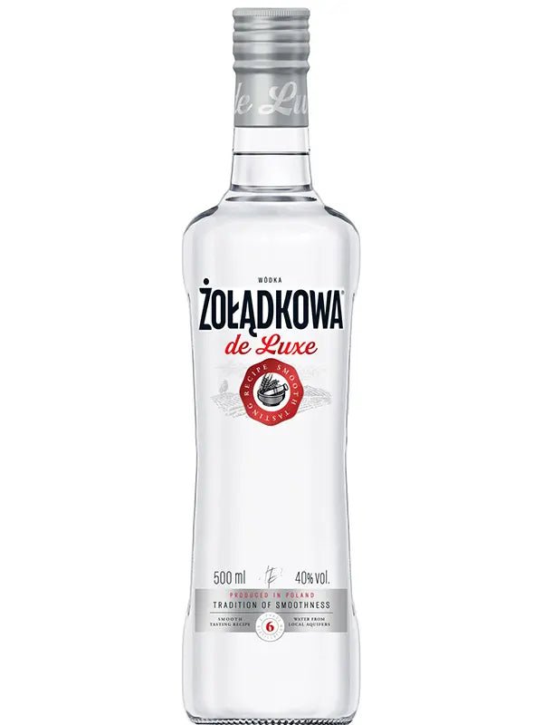 Zoladkowa de Luxe Wodka - Premium Polnischer Wodka 40% Vol. 500ml - Polskashop24.de - Online Supermarkt mit Lebensmittel aus Polen