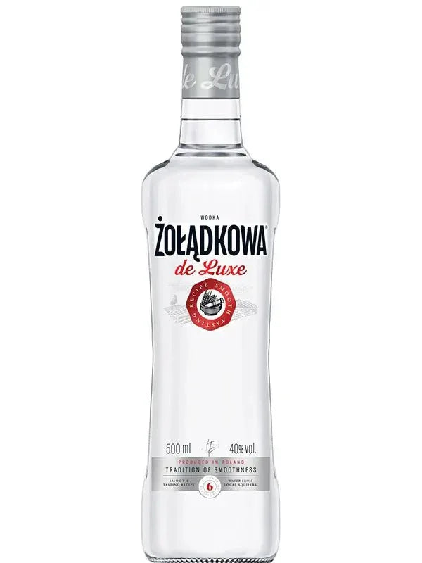 Zoladkowa de Luxe Wodka - Premium Polnischer Wodka 40% Vol. 500ml - Polskashop24.de - Online Supermarkt mit Lebensmittel aus Polen