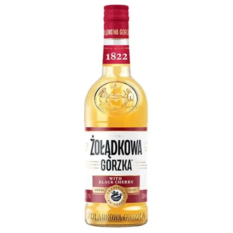 Zoladkowa Gorzka Limonka i Mieta - Polnischer Kräuterlikör mit Limette & Minze 28% Vol. 500ml - Polskashop24