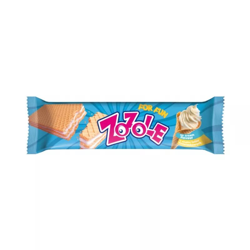 Zozole Waffel Sahneeis Wafel Lody Śmietankowe 28g - Mieszko - Polskashop24