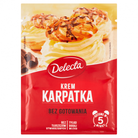 Krem Karpatka polnischer Karpatenkuchen 136g Delecta
