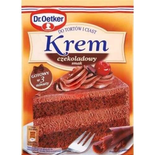DR.Oetker - Tortencreme Schokolade 120g (5900437013305) - Polskashop24.de - Online Supermarkt mit Lebensmittel aus Polen