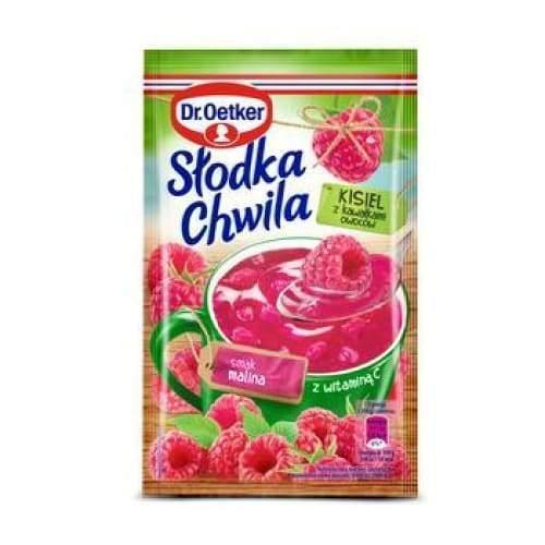 Dr.Oetker - Slodka Chwila Kisiel Malinowy 30g/ Himbeergelee - Polskashop24.de