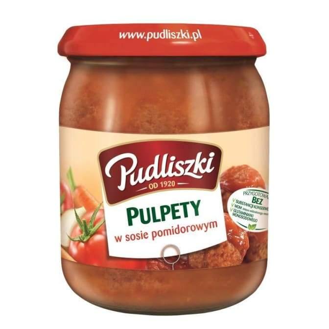 Pudliszki - Pulpety w sosie pomidorowym / Fleischklöße in Tomaten Soße 500 g - Polskashop24.de