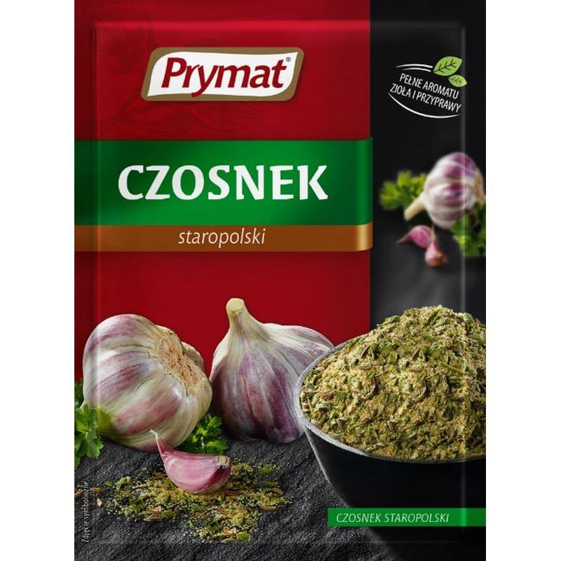 Prymat Knoblauch altpolnisch ''czosnek staropolski'' 20g - Polnische & Schlesische Spezialitäten - Online Supermarkt mit Lebensmittel aus Polen | Polski Sklep internetowy