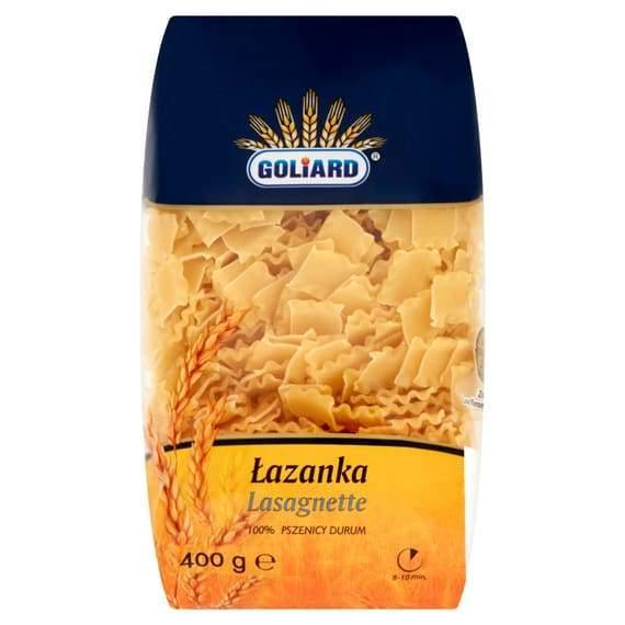 Goliard Nudel ''Lazanki Lasagnette'' 400g - Polskashop24.de - Online Supermarkt mit Lebensmittel aus Polen