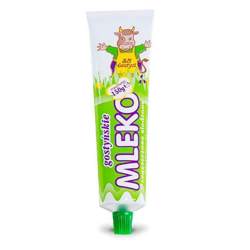 Gostyn Kondesmilch Classic ''Mleko w Tubce'' 150g - Polskashop24.de - Online Supermarkt mit Lebensmittel aus Polen