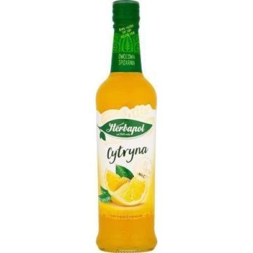 Herbapol - Polnischer Zitronen Sirup / Syrop Cytryna 420 ml - Polskashop24.de