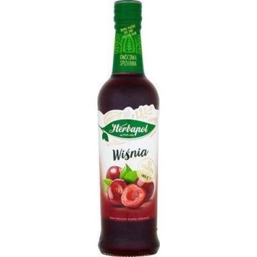 Herbapol - Sirup Kirsche / Wisnia 420 ml - Polskashop24.de - Online Supermarkt mit Lebensmittel aus Polen