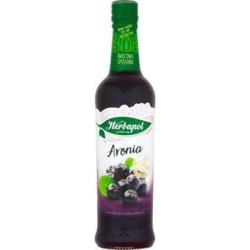 Herbapol - Syrop / Sirup Aronia 420 ml - Polskashop24.de - Online Supermarkt mit Lebensmittel aus Polen