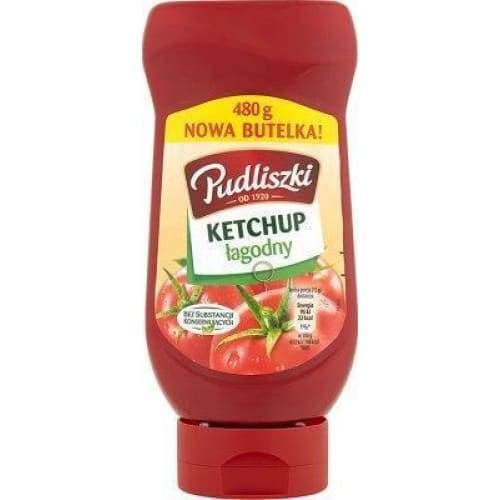 Pudliszki - polnischer Ketchup ohne Konservierungsstoffe lagodny 480 g - Polskashop24.de