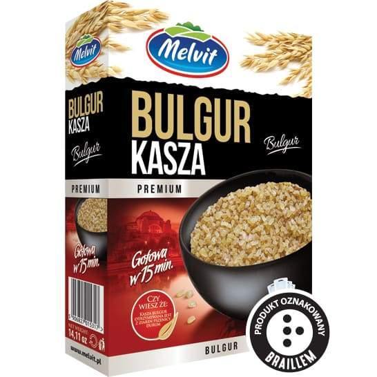 Melvit Bulgur im Beutel Kasza 4 x 100g ''5906827015317'' - Polskashop24.de - Online Supermarkt mit Lebensmittel aus Polen