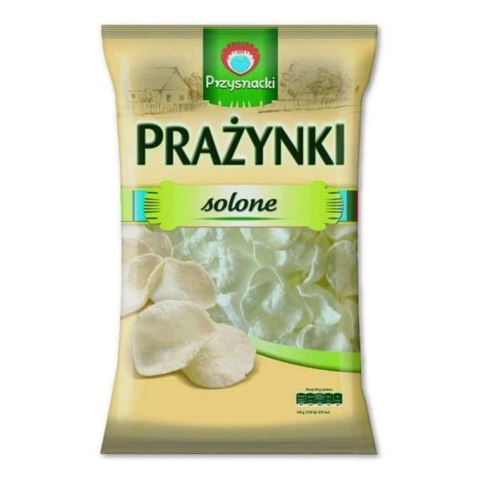 Przysnacki Prażynki Solone – Polnische Chips, gesalzen, 140 g - Polskashop24.de - Online Supermarkt mit Lebensmittel aus Polen