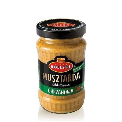 Roleski - Musztarda Chrzanowa / polnischer Meerrettich Senf - 175 g - Polskashop24