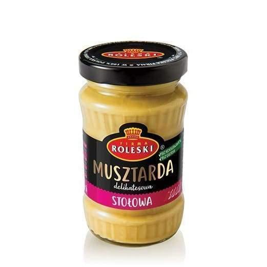 Roleski - Musztarda stolowa / polnischer Senf - 180 ml - Polskashop24.de - Online Supermarkt mit Lebensmittel aus Polen