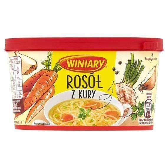 Rosół Hühnerbrühe Instant Bulion Kurzy 170g - Winiary - Polskashop24