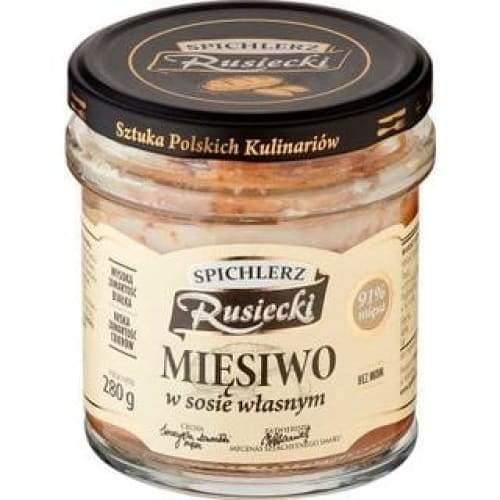 Schweinefleisch in Soße Mięso w Sosie 280g - Spichlerz Rusiecki - Polskashop24