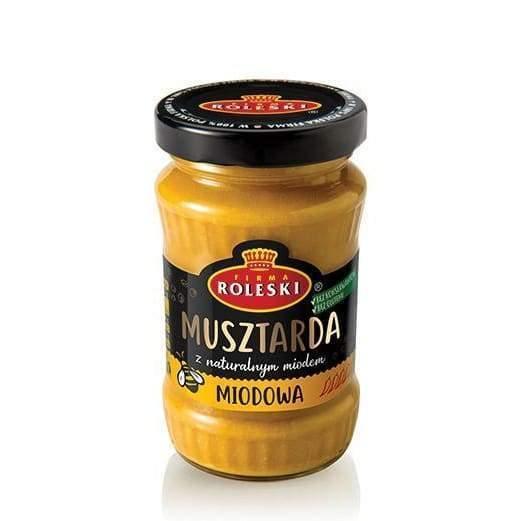 Roleski - Musztarda miodowa / polnischer Honig Senf - 180 ml - Polskashop24.de