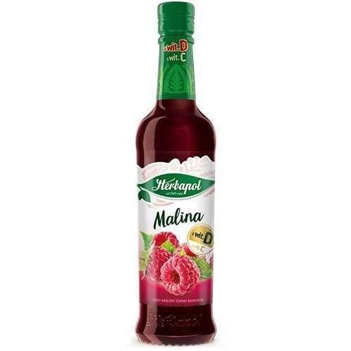 Sok Malinowy Himbeeren Sirup Herbapol 420ml - Polskashop24.de - Online Supermarkt mit Lebensmittel aus Polen