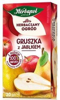 Birnentee Herbapol mit Apfel 20 Beutel
