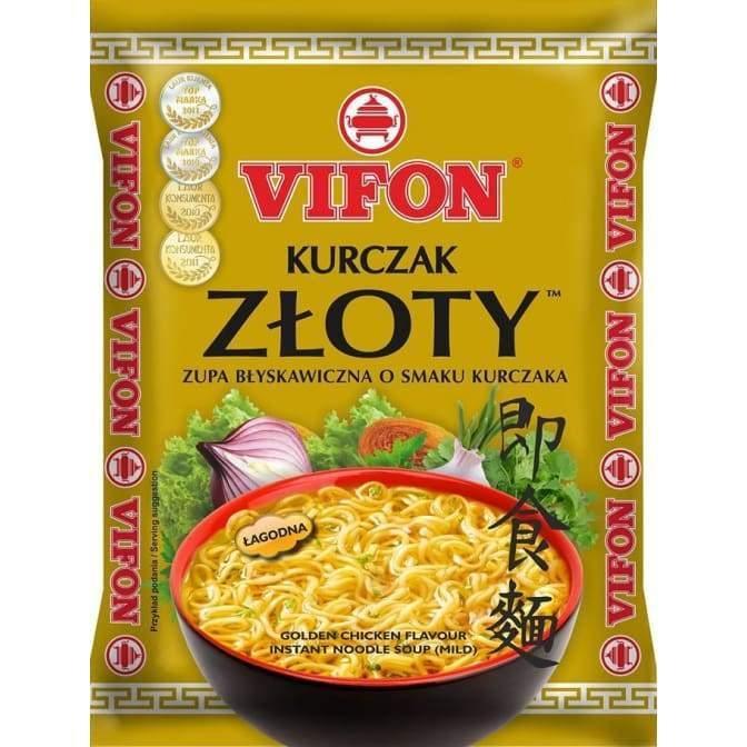 VIFON Zloty Kurczak Instant Suppe 75 g - Polskashop24