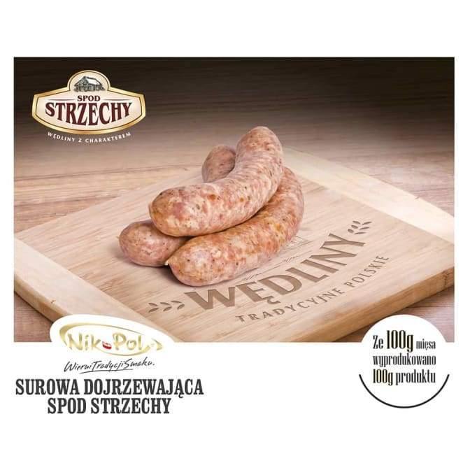 NikPol Polnische Rohe Weisswurst 100% Fleisch (Biala 