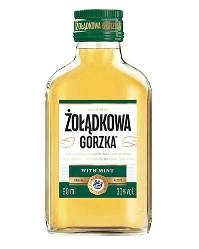 Zoladkowa Gorzka Mint Likör 30% vol. 90 ml - Polskashop24.de - Online Supermarkt mit Lebensmittel aus Polen