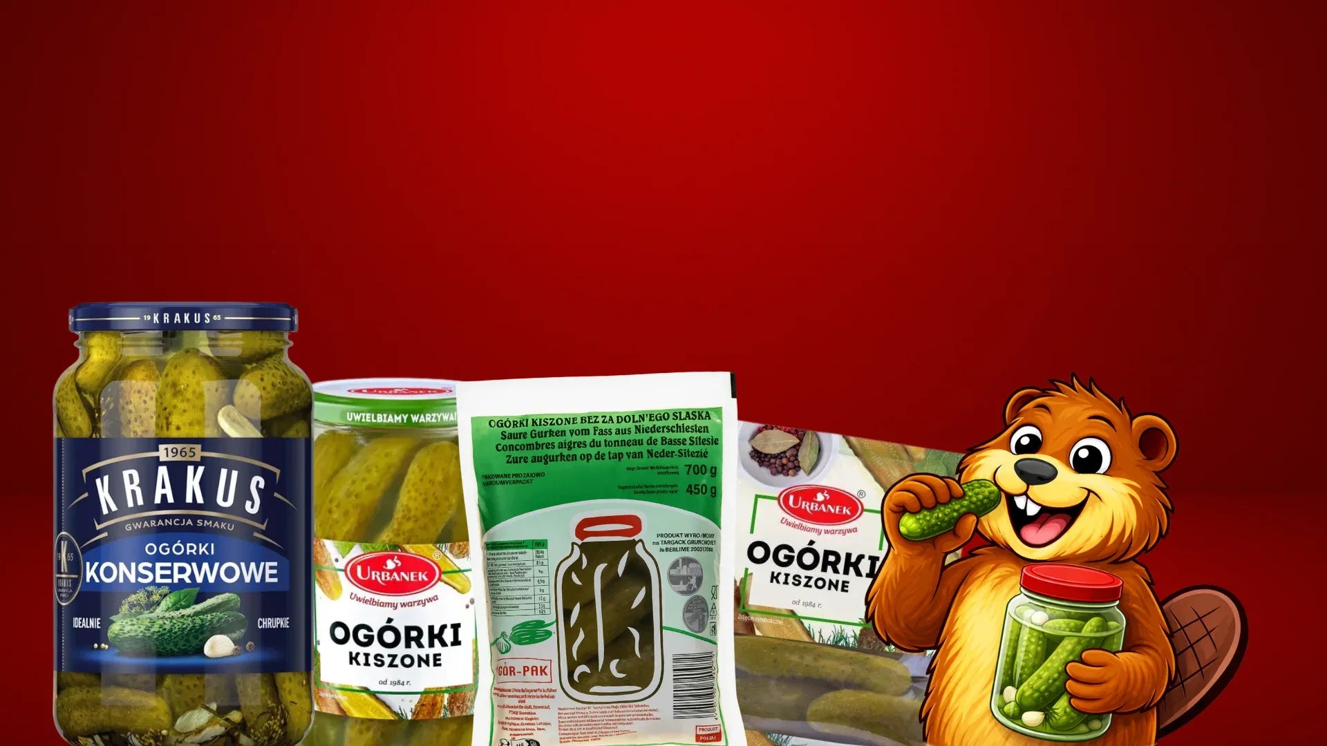 Polnische Gurken - Eingelegte & Saure Gurken