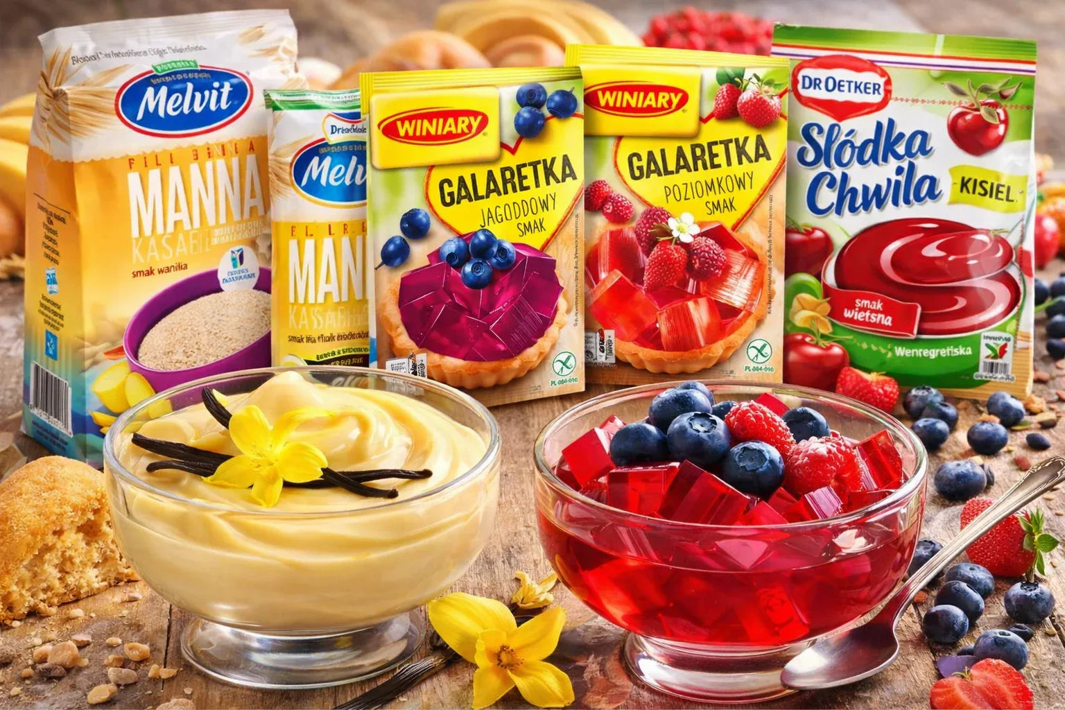 Pudding & Götterspeise