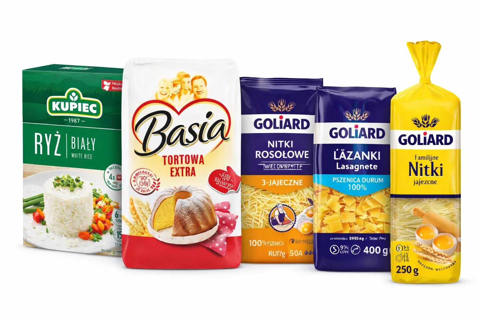 Reis, Mehl & Nudeln – Polnische Grundnahrungsmittel