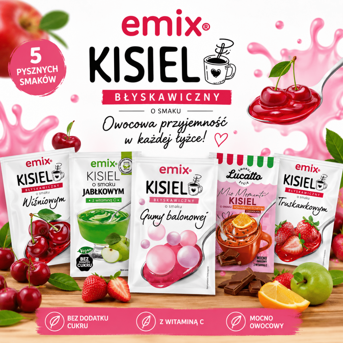 EMIX – Kisiel, Galaretka & Polnische Backzutaten - Polskashop24